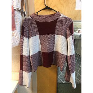 Maroon sweater worn once